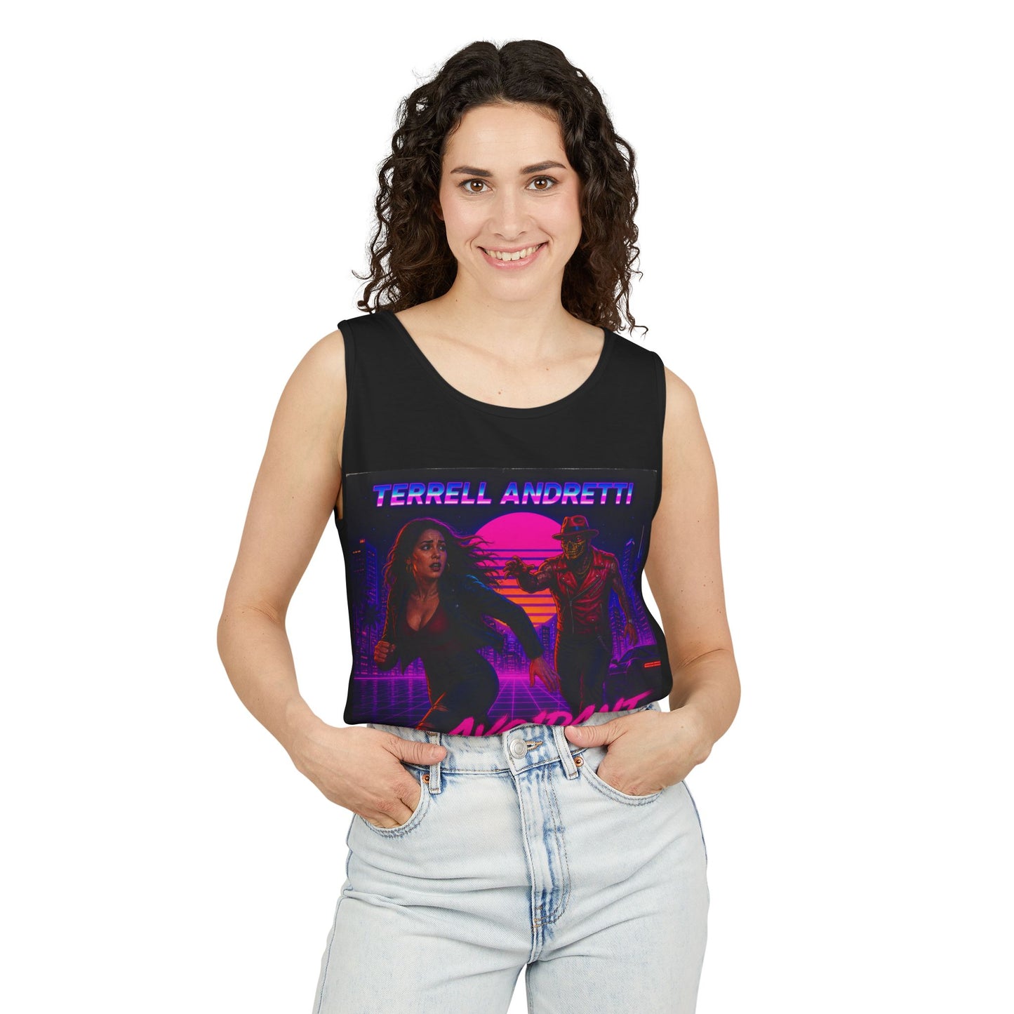 Unisex Garment-Dyed “Avoidant” Tank Top