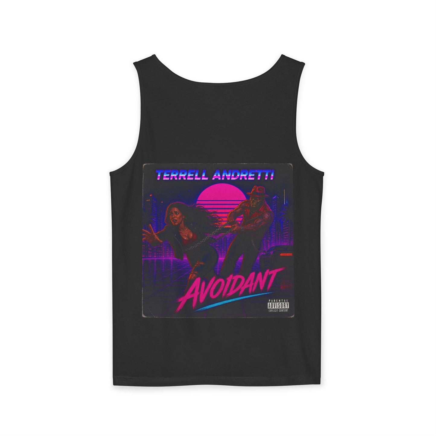 Unisex Garment-Dyed “Avoidant” Tank Top