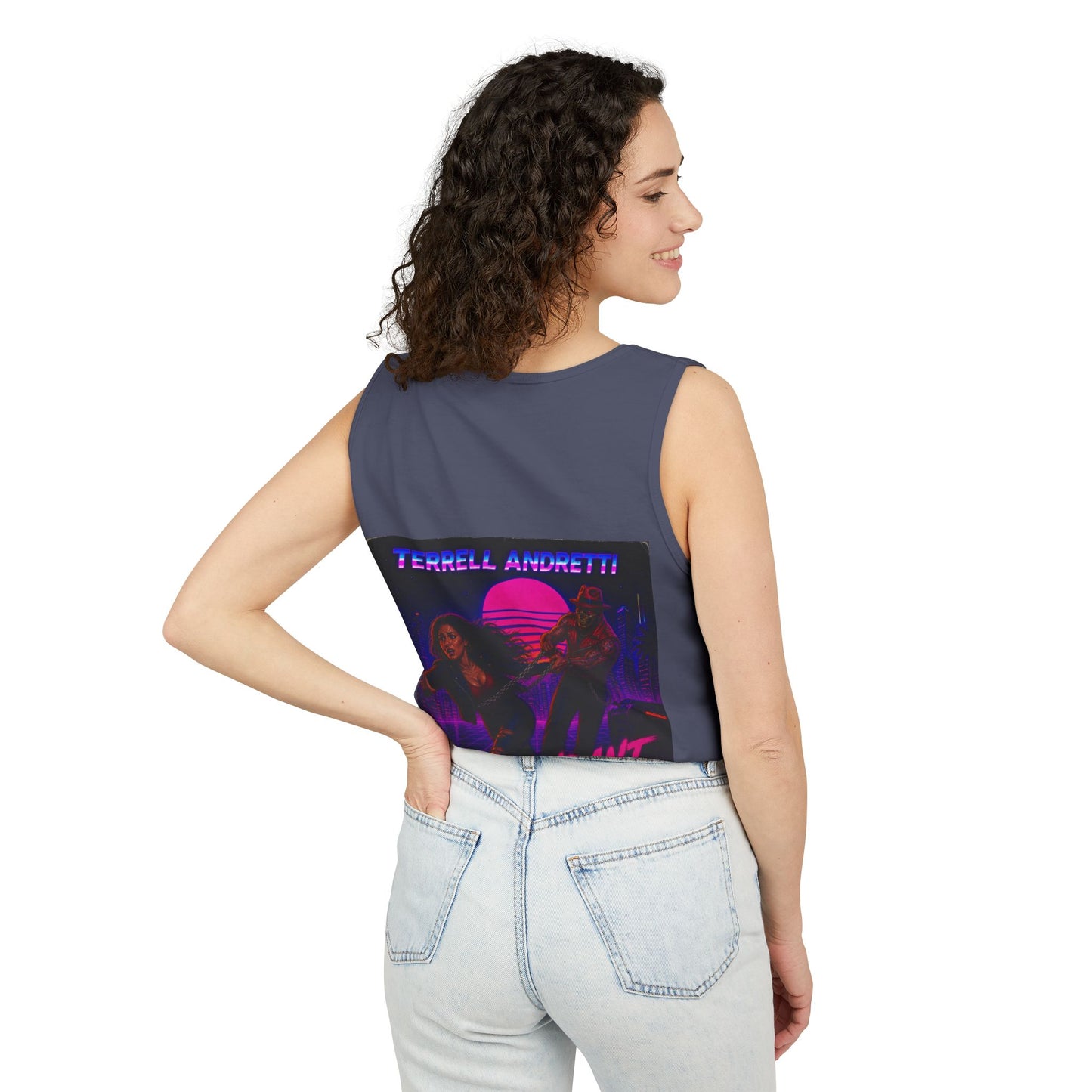 Unisex Garment-Dyed “Avoidant” Tank Top