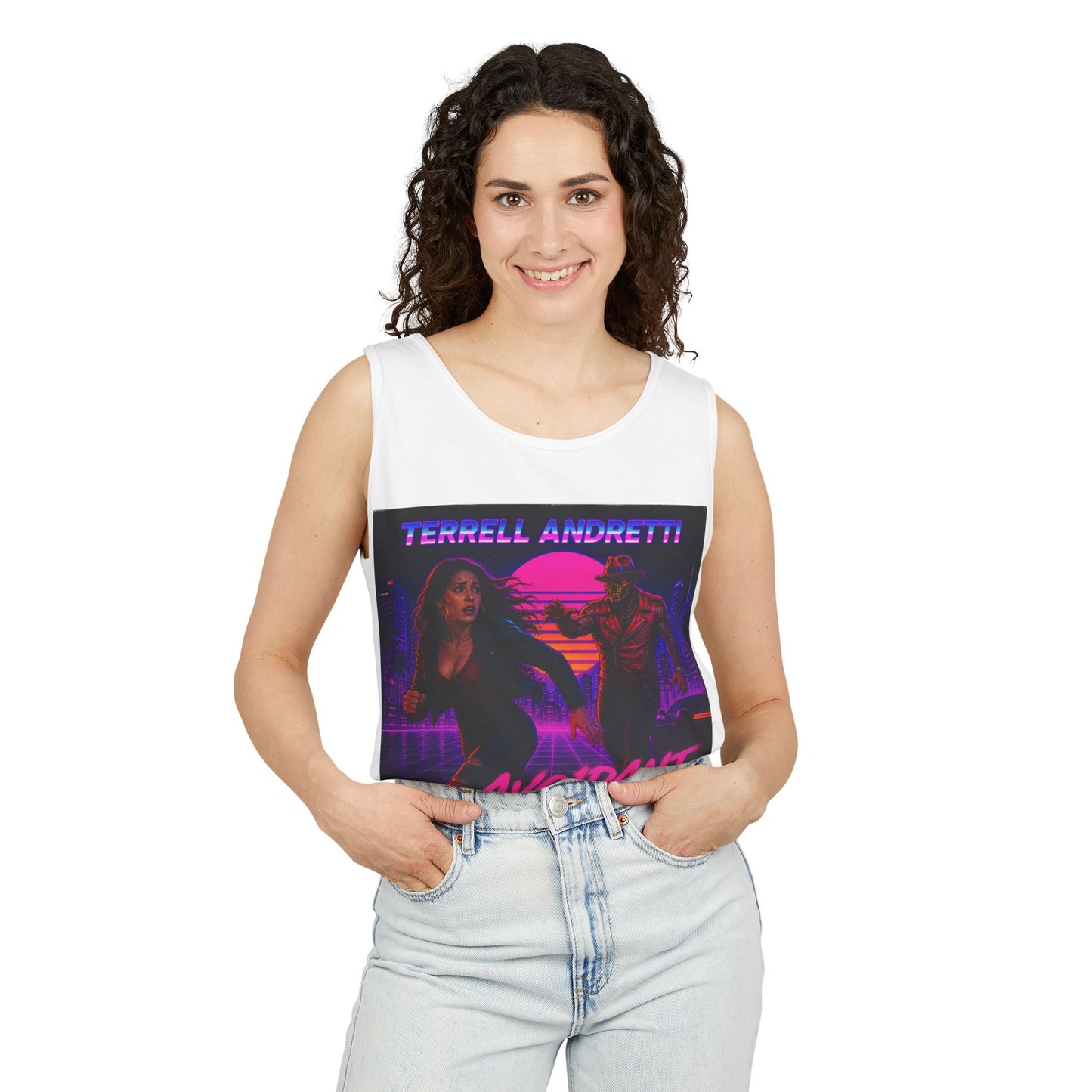 Unisex Garment-Dyed “Avoidant” Tank Top