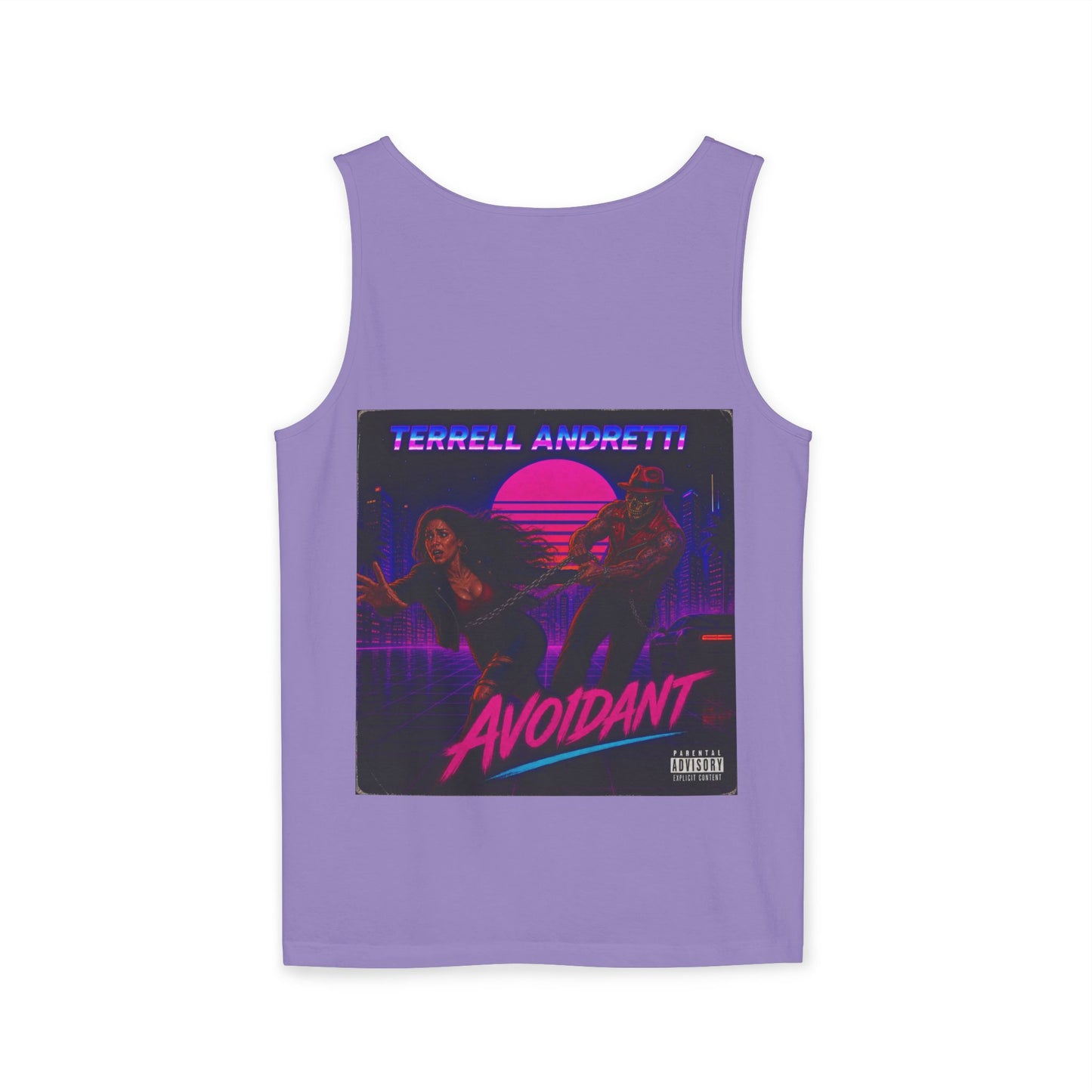 Unisex Garment-Dyed “Avoidant” Tank Top