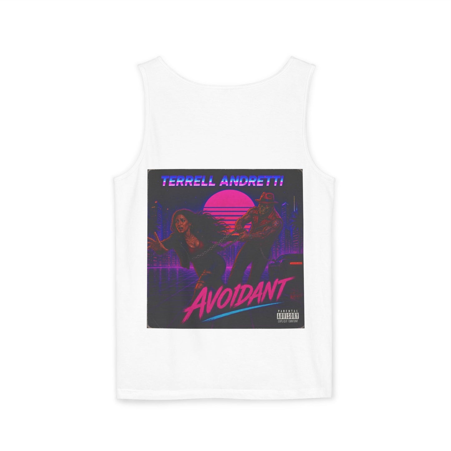 Unisex Garment-Dyed “Avoidant” Tank Top