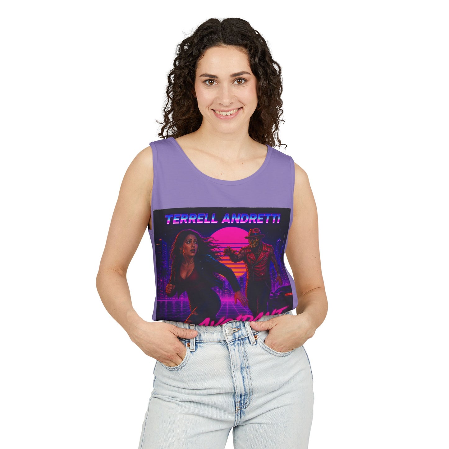 Unisex Garment-Dyed “Avoidant” Tank Top