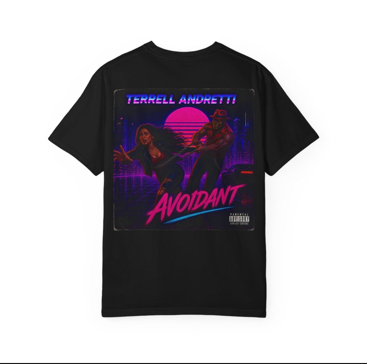 Unisex Garment-Dyed “Avoidant”T-shirt