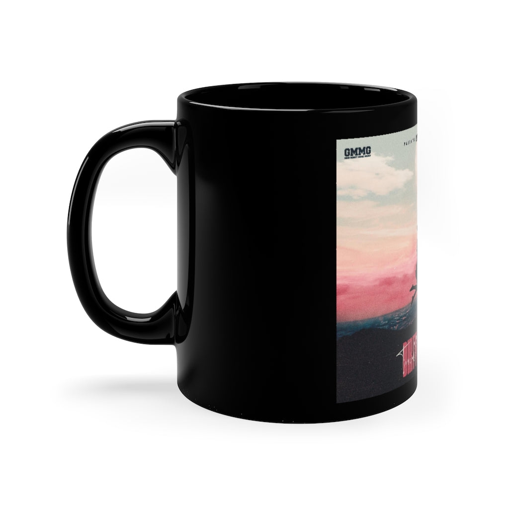 11oz Black Mug