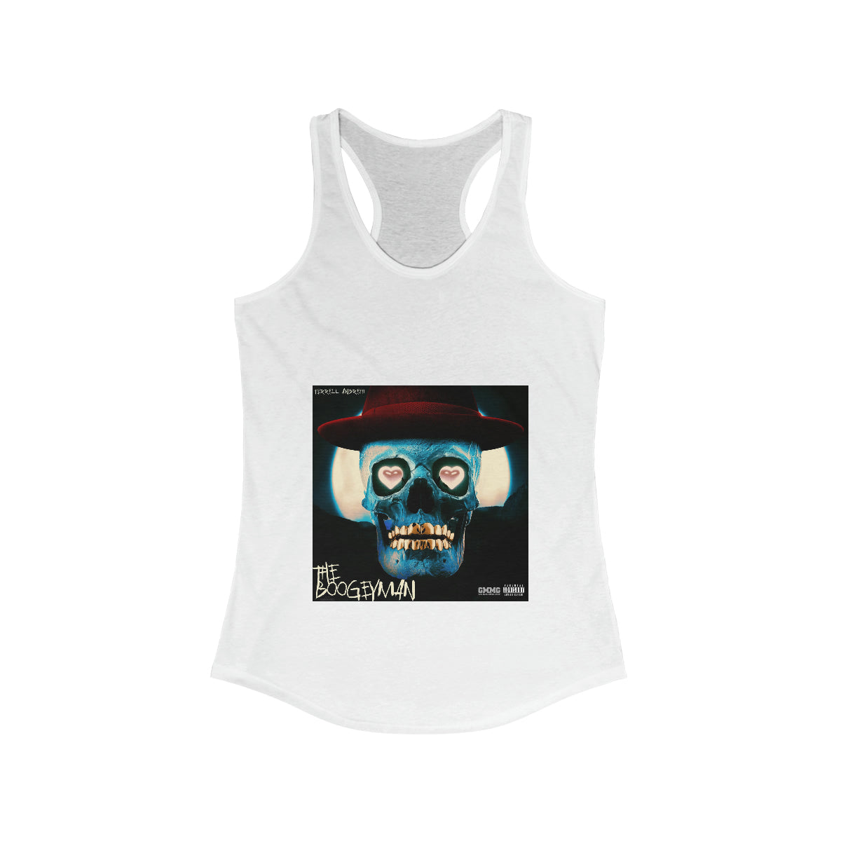 “The Boogeyman” Women's Ideal Racerback Tank