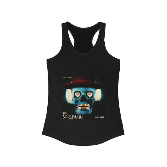“The Boogeyman” Women's Ideal Racerback Tank